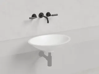 Встраиваемая раковина Salini Marea 11 S-Stone 1802211M 55см белый матовый